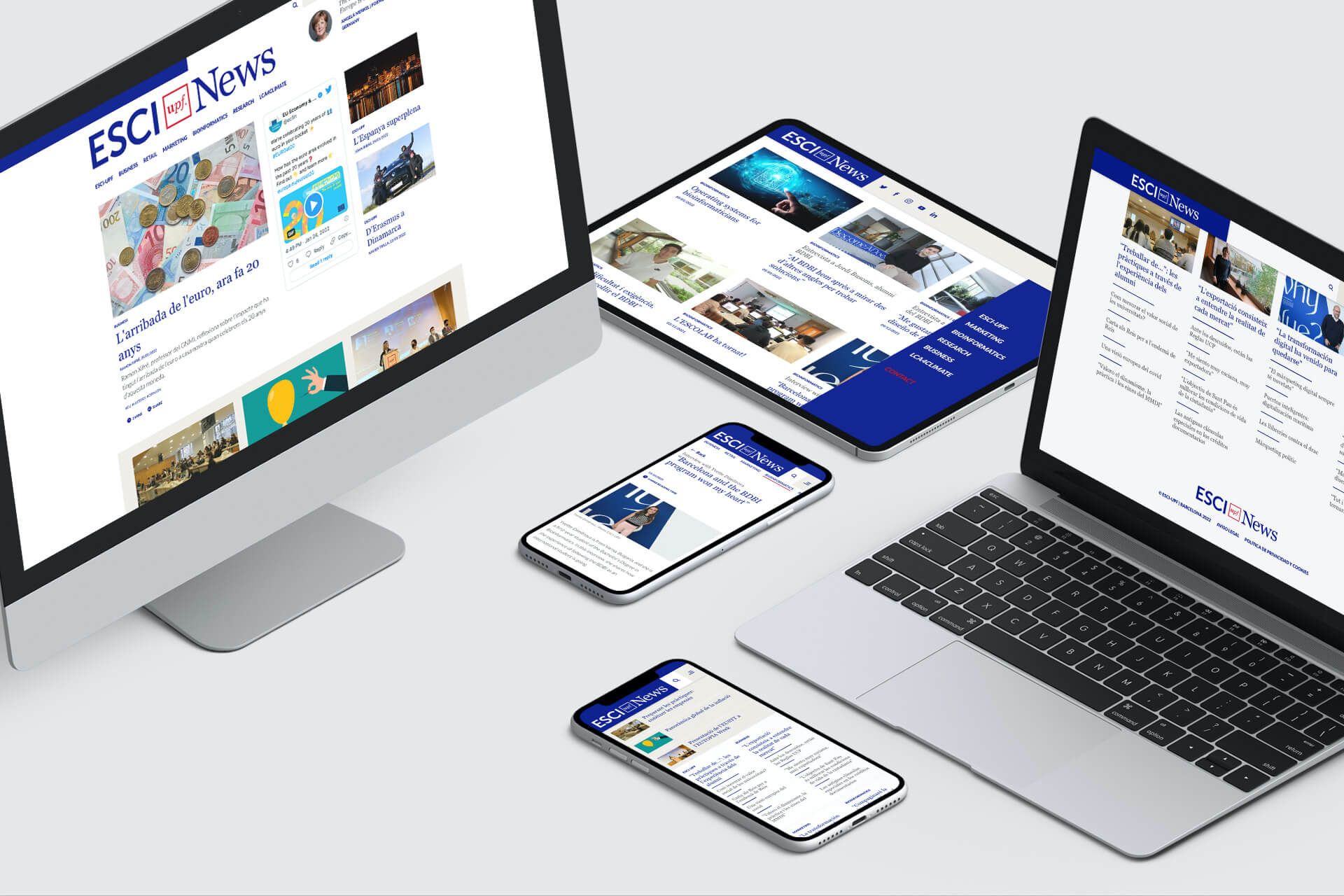 Portal de noticias para ESCI-UPF