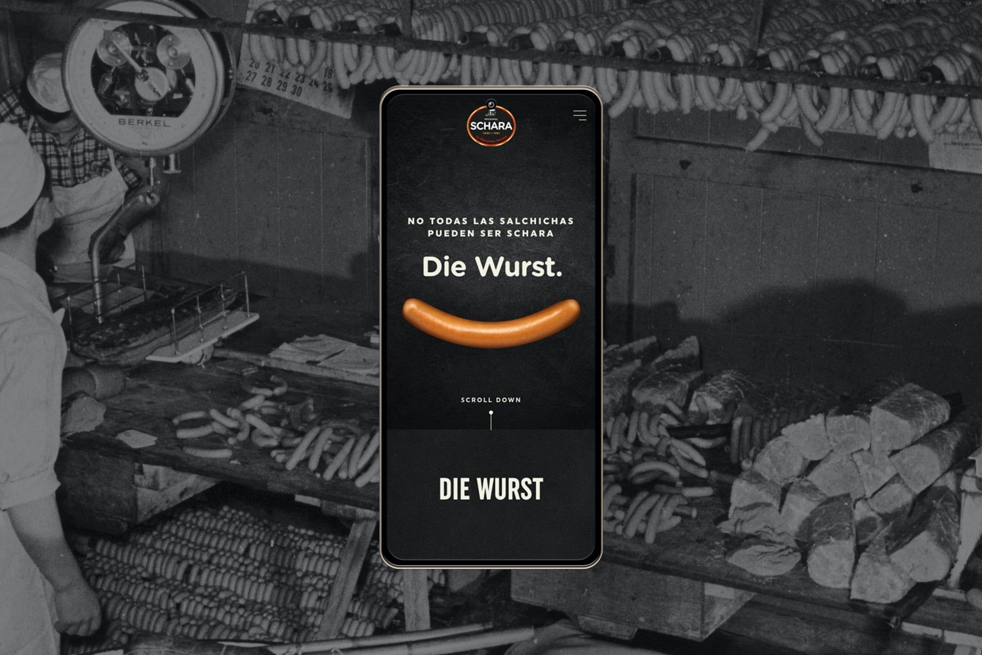 La web de las salchichas