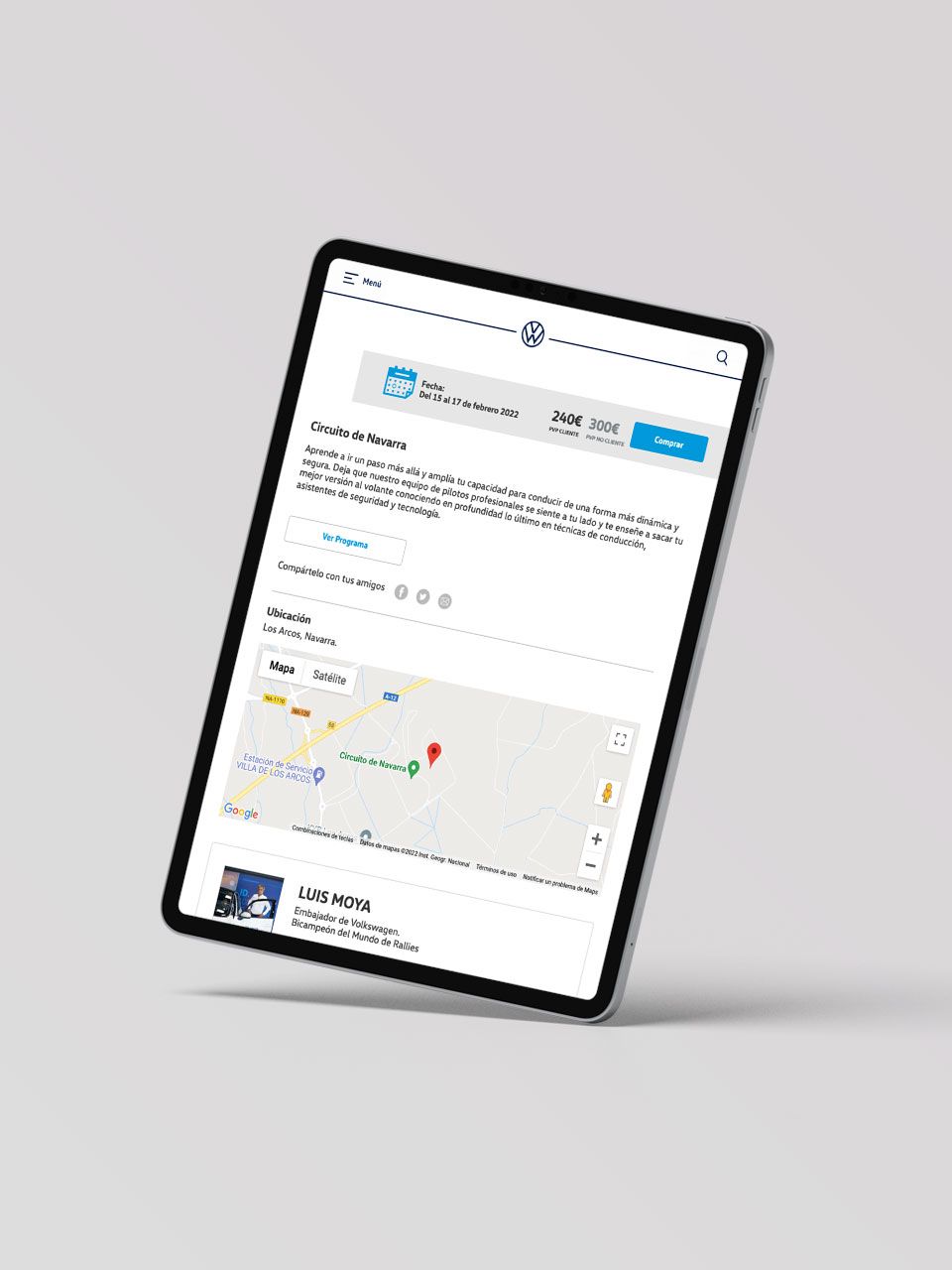 Ecommerce a medida para VW