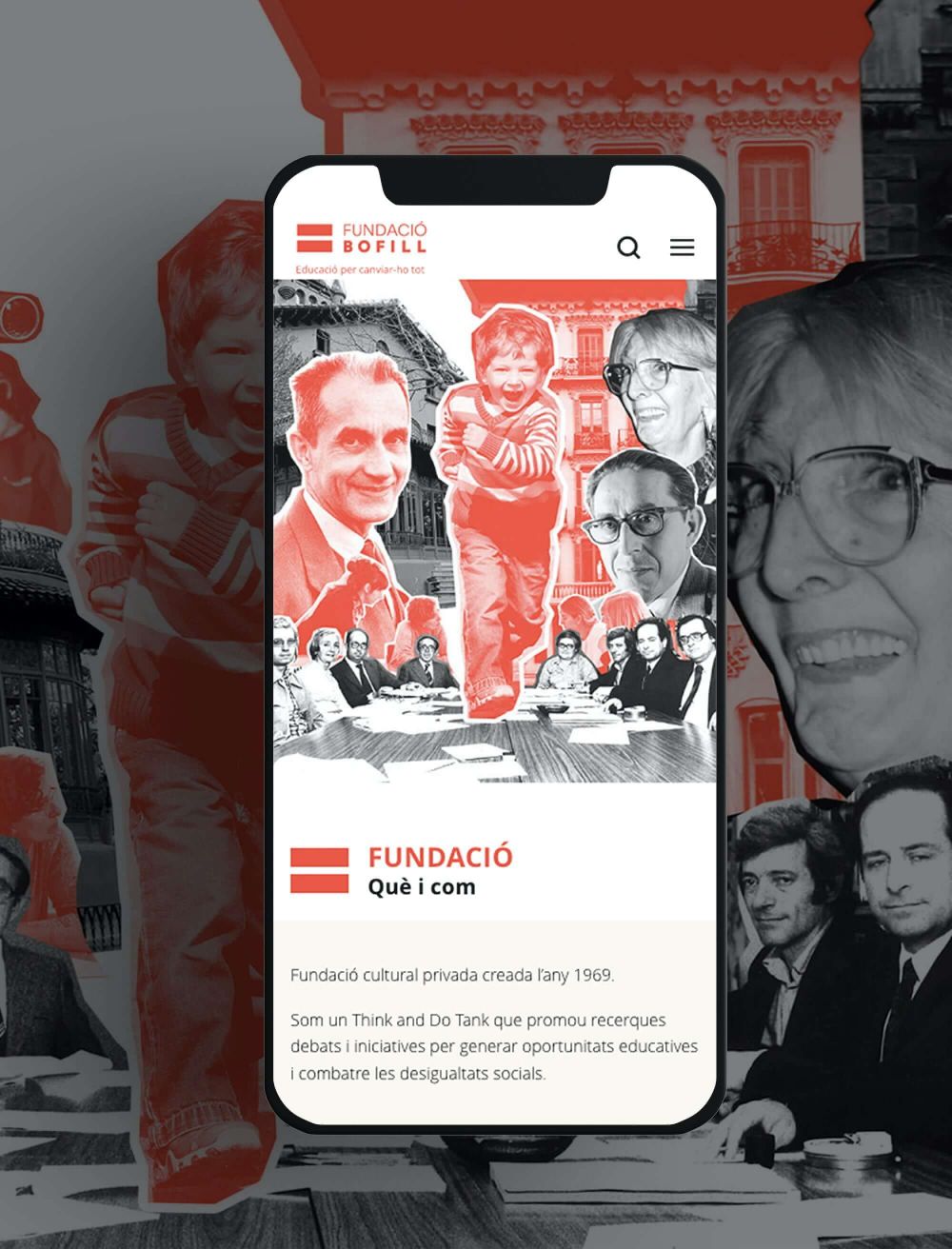 Desarrollo del portal digital de La Fundació Bofill