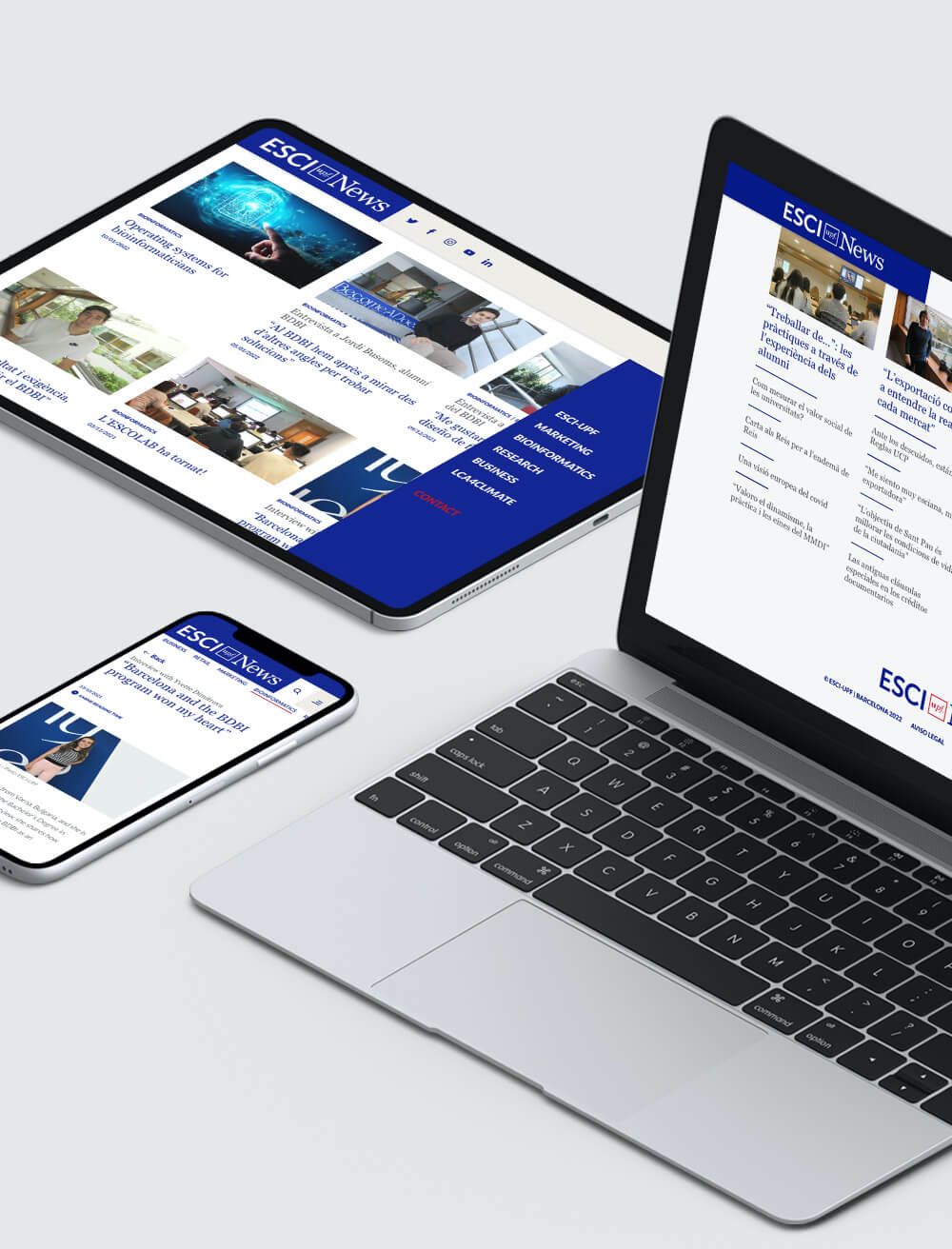 Portal de noticias para ESCI-UPF