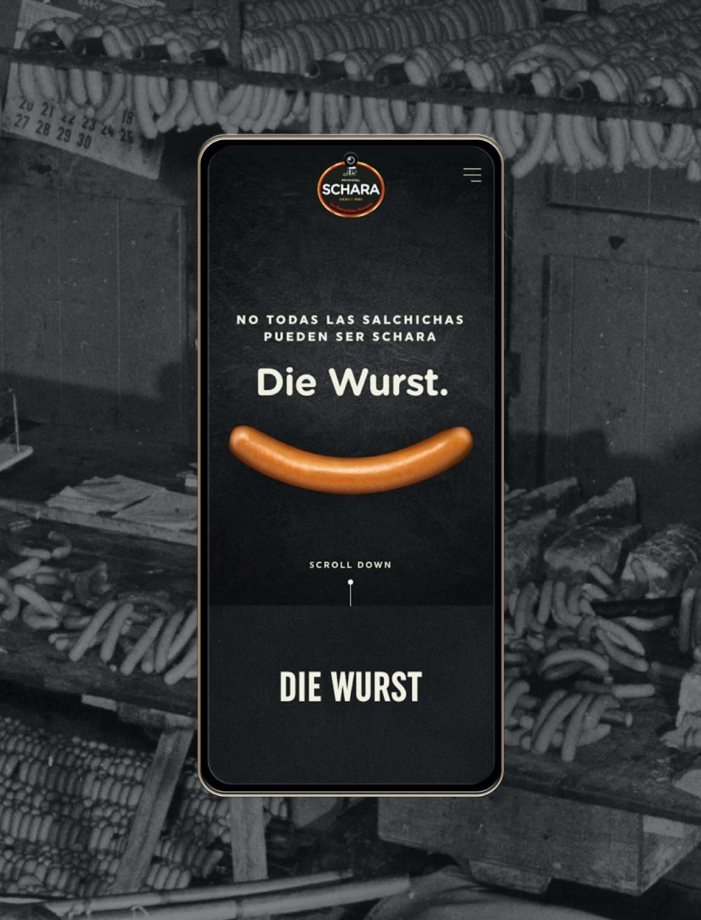 La web de las salchichas